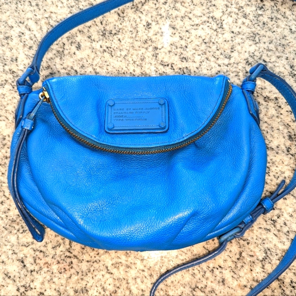 Marc Jacobs Blue Crossbody Bag - Natasha